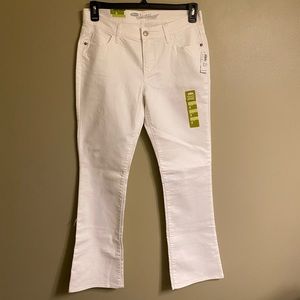 Old Navy White Bootcut Jeans